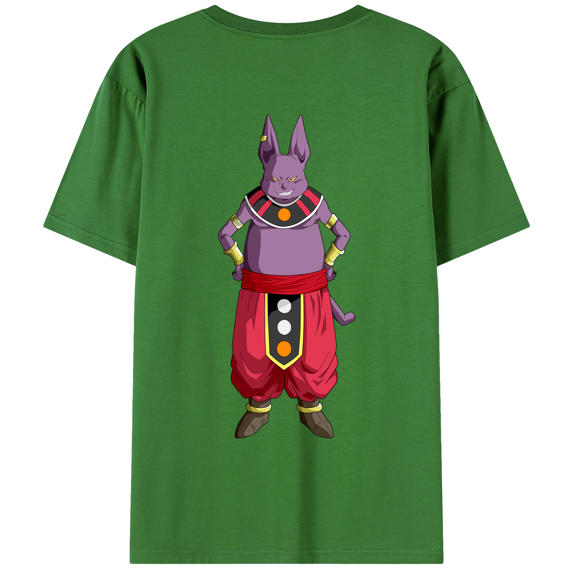 （画像用） ドラゴンボール シャンパ DRAGON BALL Champa レディース半袖Tシャツ(バックプリント)